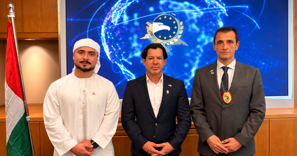 Solemn Ceremony of Jethro International Civil Diplomacy in Dubai.