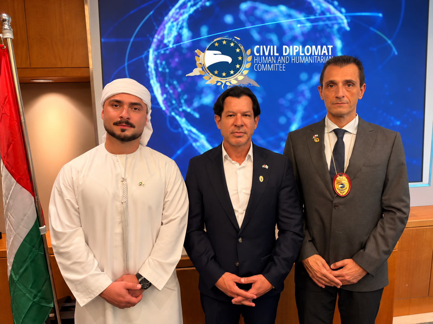 Jethro International Civil Diplomacy Solemn Ceremony in Dubai 2026.